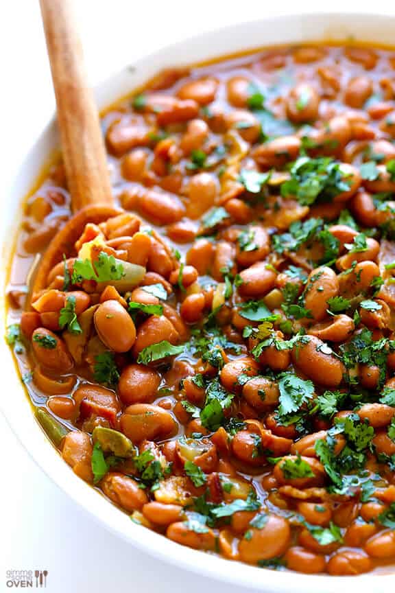 Drunken Beans (Frijoles Borrachos) | gimmesomeoven.com #mexican Drunken Beans (Frijoles Borrachos) | gimmesomeoven.com #mexican