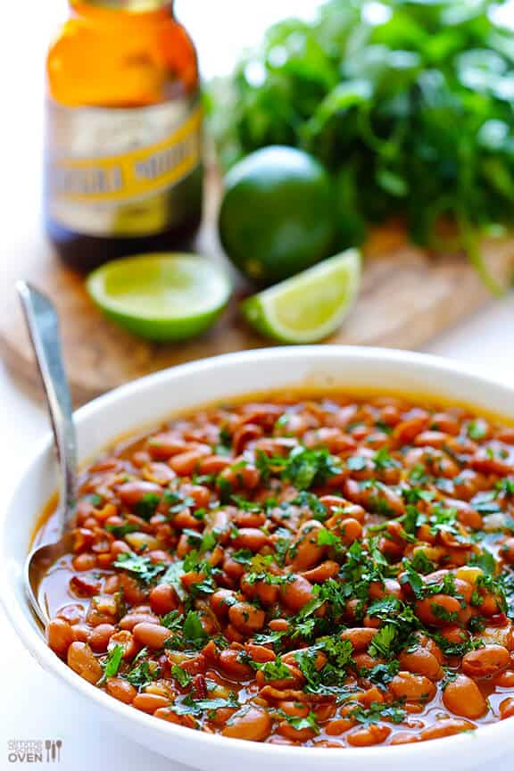 Drunken Beans (Frijoles Borrachos) | gimmesomeoven.com #mexican Drunken Beans (Frijoles Borrachos) | gimmesomeoven.com #mexican