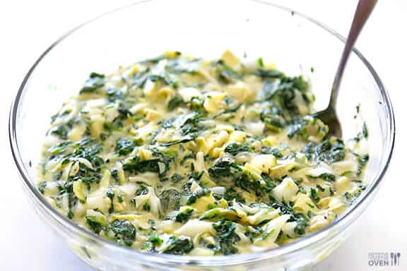 Easy Spinach Artichoke Quiche Cups | gimmesomeoven.com Easy Spinach Artichoke Quiche Cups | gimmesomeoven.com