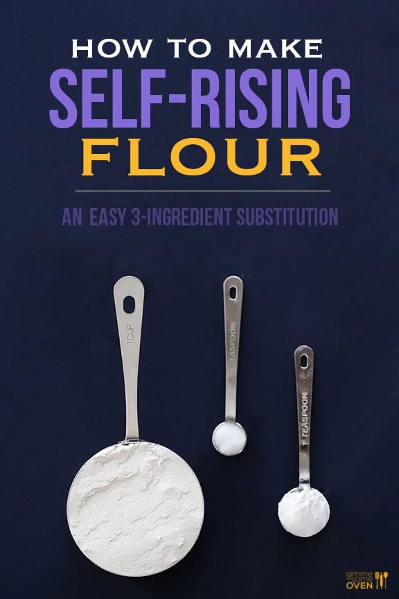 How To Make Self-Rising Flour | gimmesomeoven.com How To Make Self-Rising Flour | gimmesomeoven.com