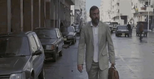 Never. Look. Back. George Clooney in Stephen Gaghan's Syriana.