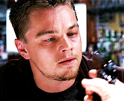"My hand does nawt shake." Leonardo DiCaprio in Martin Scorsese's The Departed.