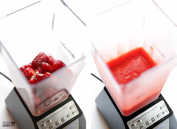 Red White and Blue(berry) Margaritas -- easy to make, and perfect for Memorial Day or the 4th of July! | gimmesomeoven.com #drink #recipe Red White and Blue(berry) Margaritas -- easy to make, and perfect for Memorial Day or the 4th of July! | gimmesomeoven.com #drink #recipe