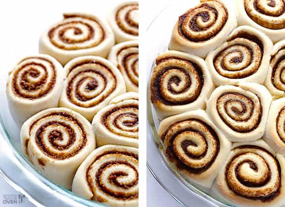 Brown Butter Cinnamon Rolls -- unbelieavbly delicious, and ready to go in a little over an hour! | gimmesomeoven.com Brown Butter Cinnamon Rolls -- unbelieavbly delicious, and ready to go in a little over an hour! | gimmesomeoven.com