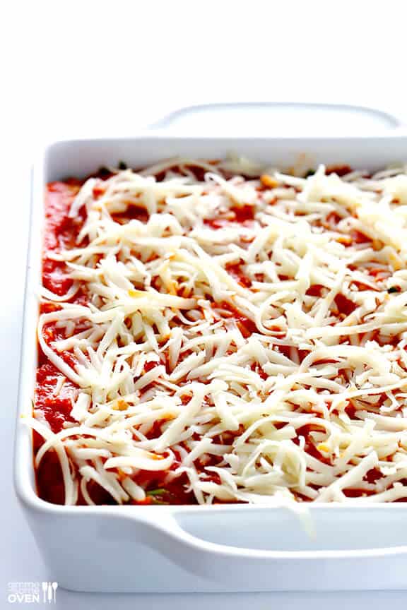 10-Minute Spinach Lasagna -- quick and easy to prep, and SO good! | gimmesomeoven.com #pasta 10-Minute Spinach Lasagna -- quick and easy to prep, and SO good! | gimmesomeoven.com #pasta