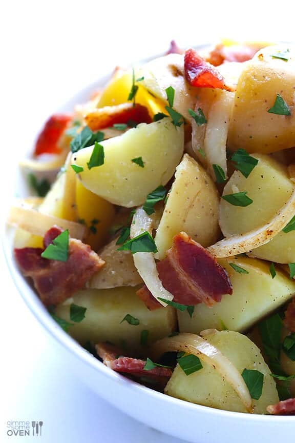 German Potato Salad | gimmesomeoven.com German Potato Salad | gimmesomeoven.com