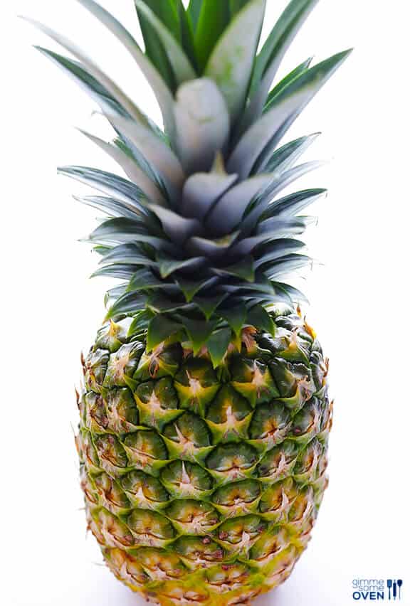 Easy Rum-Soaked Grilled Pineapple -- this is a flameless and delicious take on "pineapple foster", and it's a definite crowd-pleaser! | gimmesomeoven.com #dessert Easy Rum-Soaked Grilled Pineapple -- this is a flameless and delicious take on "pineapple foster", and it's a definite crowd-pleaser! | gimmesomeoven.com #dessert
