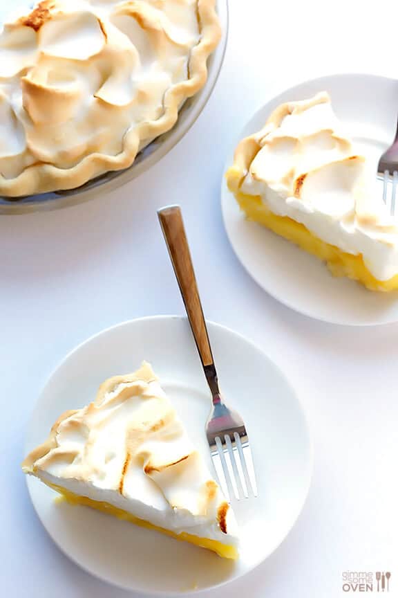 Lemon Meringue Pie | gimmesomeoven.com #dessert #pie #recipe Lemon Meringue Pie | gimmesomeoven.com #dessert #pie #recipe