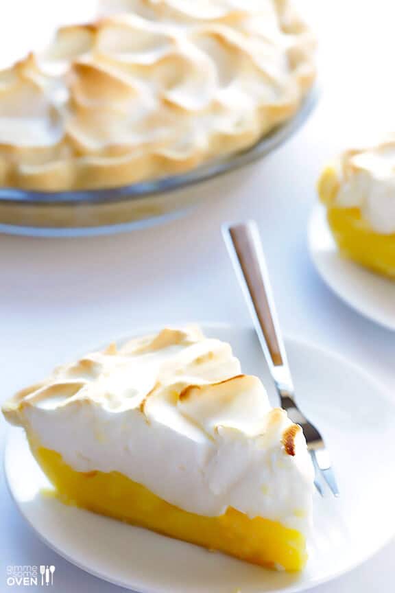 Lemon Meringue Pie | gimmesomeoven.com #dessert #pie #recipe Lemon Meringue Pie | gimmesomeoven.com #dessert #pie #recipe