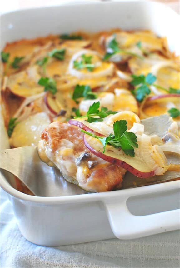 Pork Chop Casserole | bevcooks.com Pork Chop Casserole | bevcooks.com