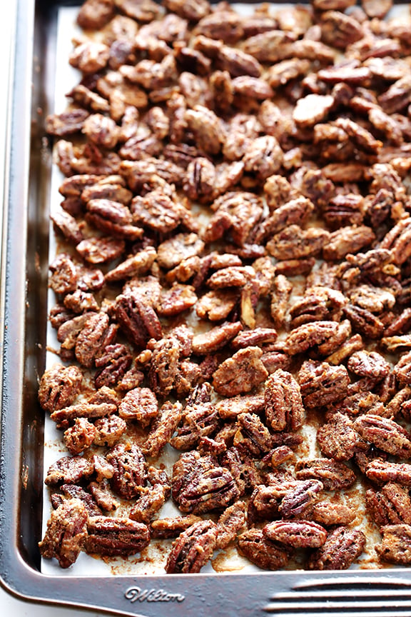 Candied Pecans | gimmesomeoven.com Candied Pecans | gimmesomeoven.com