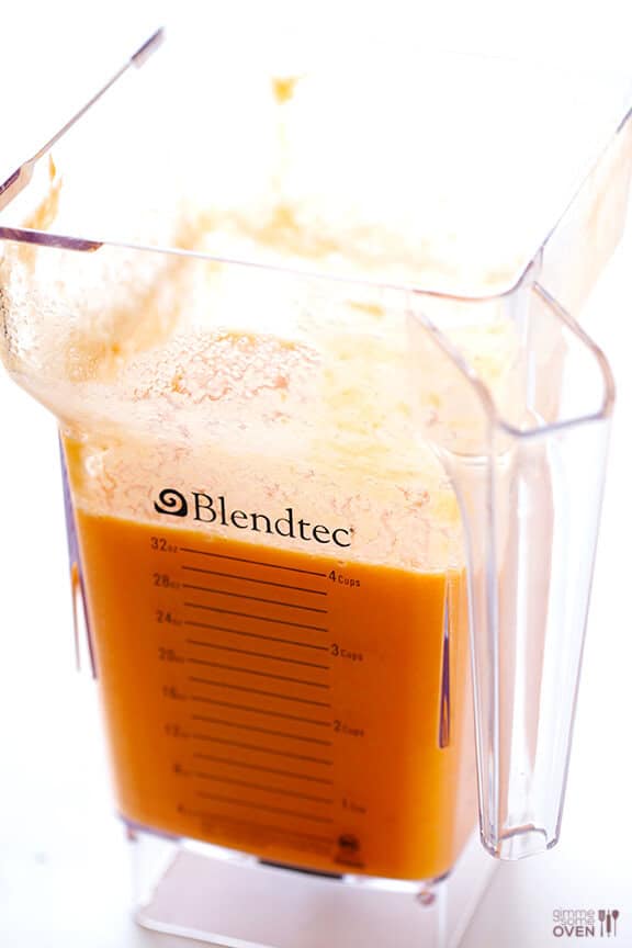 Carrot Pineapple Smoothie | gimmesomeoven.com Carrot Pineapple Smoothie | gimmesomeoven.com