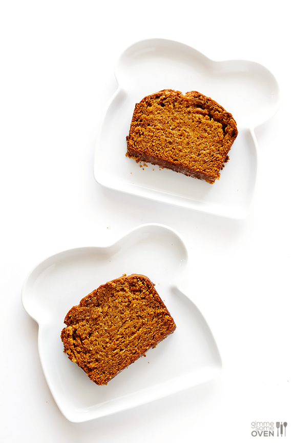 Coconut Oil Pumpkin Bread | gimmesomeoven.com #fall #recipe Coconut Oil Pumpkin Bread | gimmesomeoven.com #fall #recipe