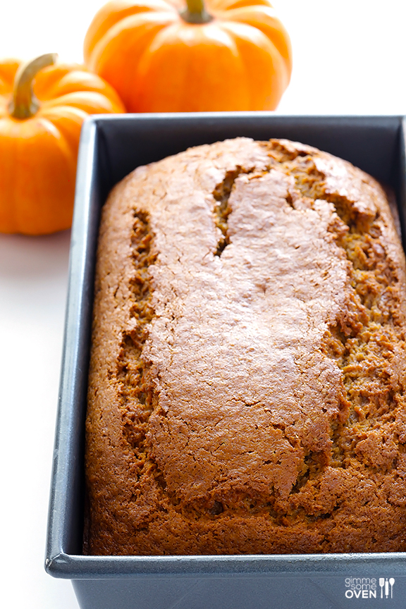 Coconut Oil Pumpkin Bread | gimmesomeoven.com #fall #recipe Coconut Oil Pumpkin Bread | gimmesomeoven.com #fall #recipe