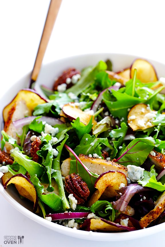 Fuji Apple Chicken Salad (Panera Bread Copycat) | gimmesomeoven.com #fall #recipe Fuji Apple Chicken Salad (Panera Bread Copycat) | gimmesomeoven.com #fall #recipe