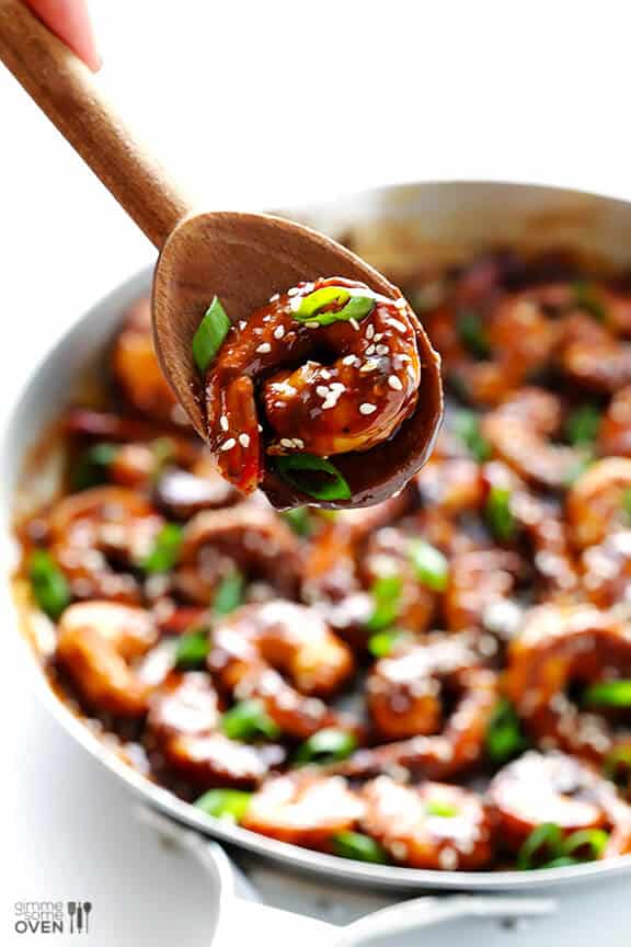 Easy Hoisin Shrimp | gimmesomeoven.com Easy Hoisin Shrimp | gimmesomeoven.com
