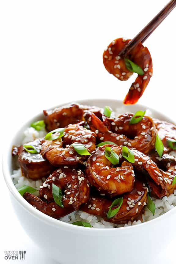 Easy Hoisin Shrimp | gimmesomeoven.com Easy Hoisin Shrimp | gimmesomeoven.com