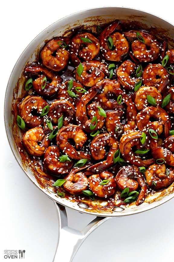 Easy Hoisin Shrimp | gimmesomeoven.com Easy Hoisin Shrimp | gimmesomeoven.com