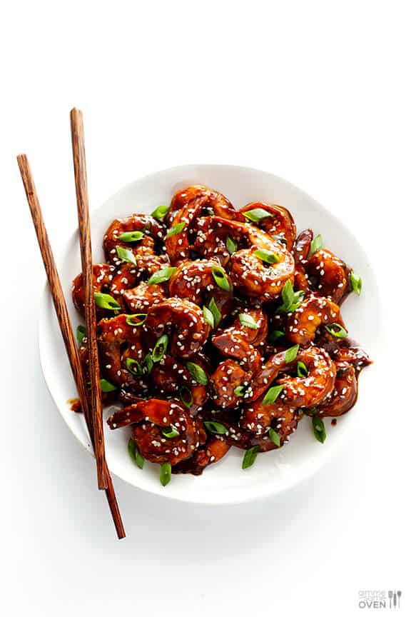 Easy Hoisin Shrimp | gimmesomeoven.com Easy Hoisin Shrimp | gimmesomeoven.com