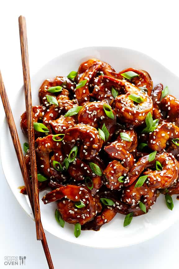 Easy Hoisin Shrimp | gimmesomeoven.com Easy Hoisin Shrimp | gimmesomeoven.com