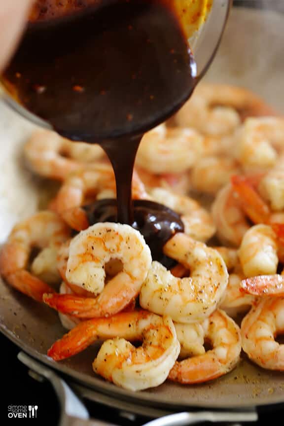Easy Hoisin Shrimp | gimmesomeoven.com Easy Hoisin Shrimp | gimmesomeoven.com