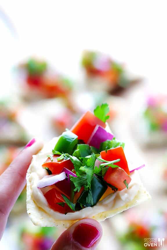 Pico Nacho Bites | gimmesomeoven.com #appetizer #snack Pico Nacho Bites | gimmesomeoven.com #appetizer #snack