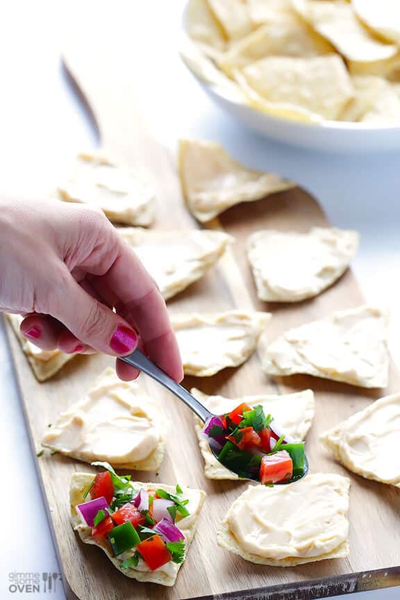 Pico Nacho Bites | gimmesomeoven.com #appetizer #snack Pico Nacho Bites | gimmesomeoven.com #appetizer #snack