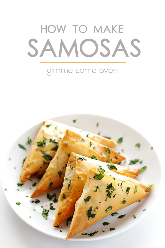How To Make Baked Samosas (2 Ways!) | gimmesomeoven.com How To Make Baked Samosas (2 Ways!) | gimmesomeoven.com