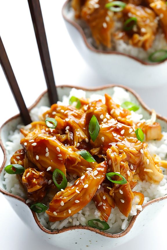 Slow Cooker Teriyaki Chicken | gimmesomeoven.com Slow Cooker Teriyaki Chicken | gimmesomeoven.com