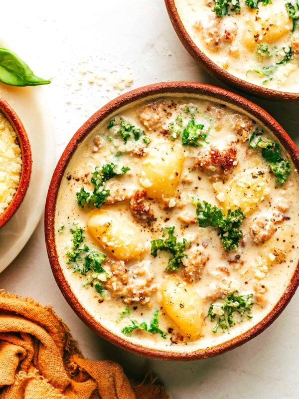 Easy Zuppa Toscana Soup with Gnocchi