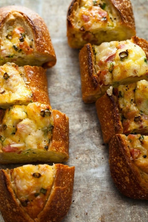 Baked Egg Boat | spoonforkbacon.com Baked Egg Boat | spoonforkbacon.com