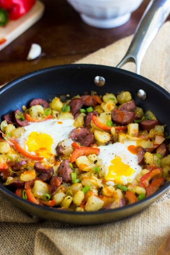 Buffalo Chicken Hash | foodfaithfitness.com Buffalo Chicken Hash | foodfaithfitness.com