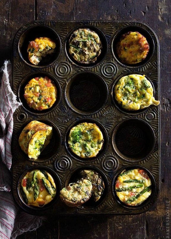 Easy Quichelettes | bakersroyale.com Easy Quichelettes | bakersroyale.com