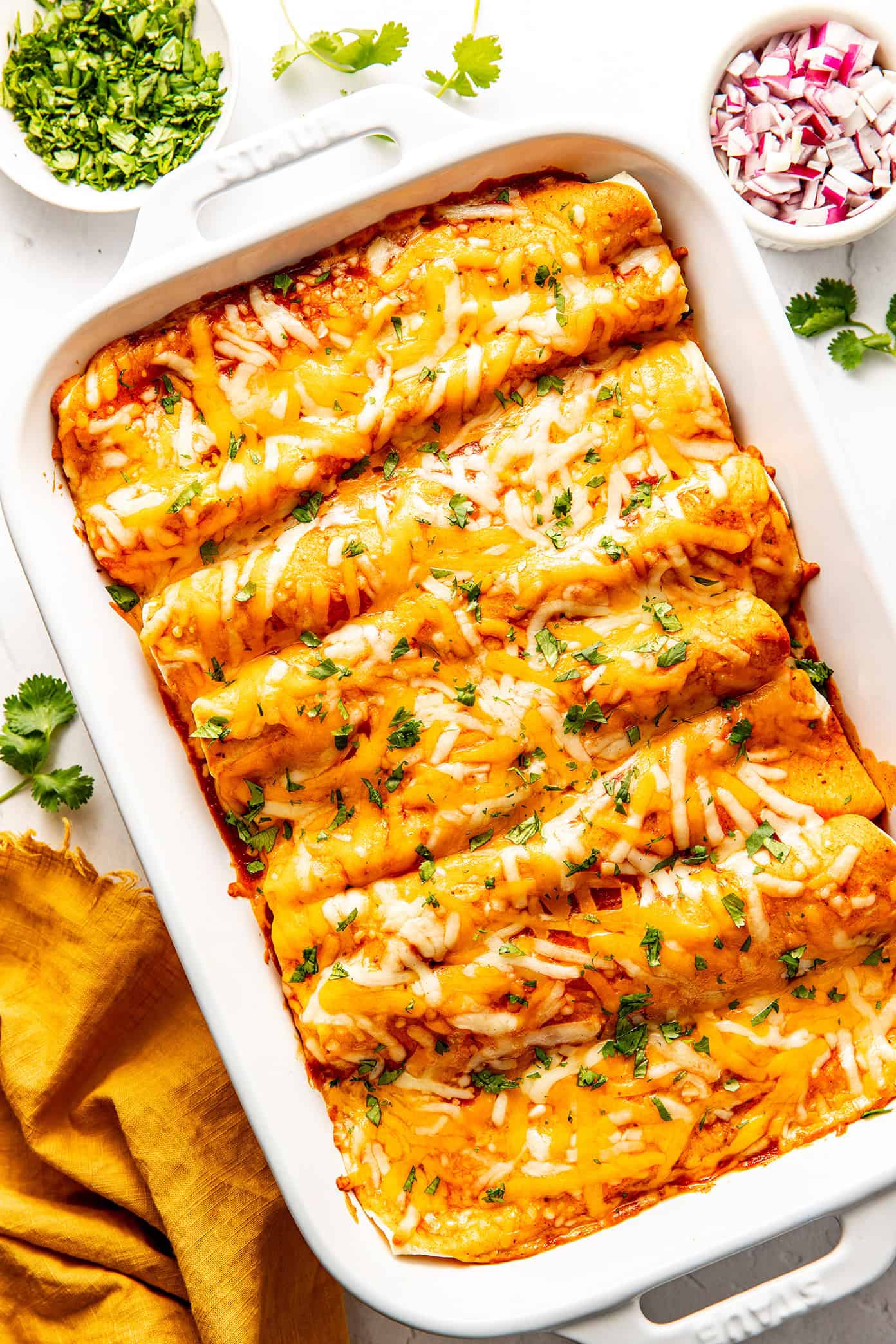 bbq chicken enchiladas