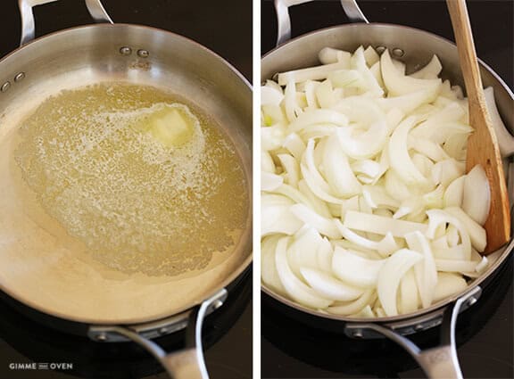 How To Make Caramelized Onions -- a step-by-step tutorial | gimmesomeoven.com