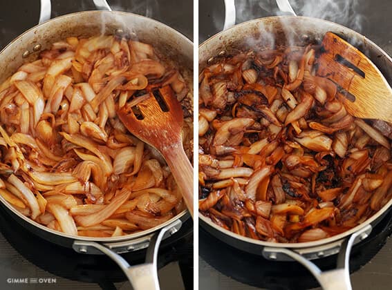 How To Make Caramelized Onions -- a step-by-step tutorial | gimmesomeoven.com