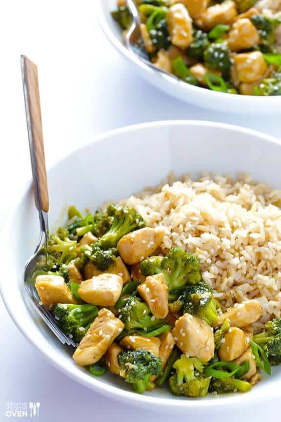 12-Minute Chicken and Broccoli | gimmesomeoven.com