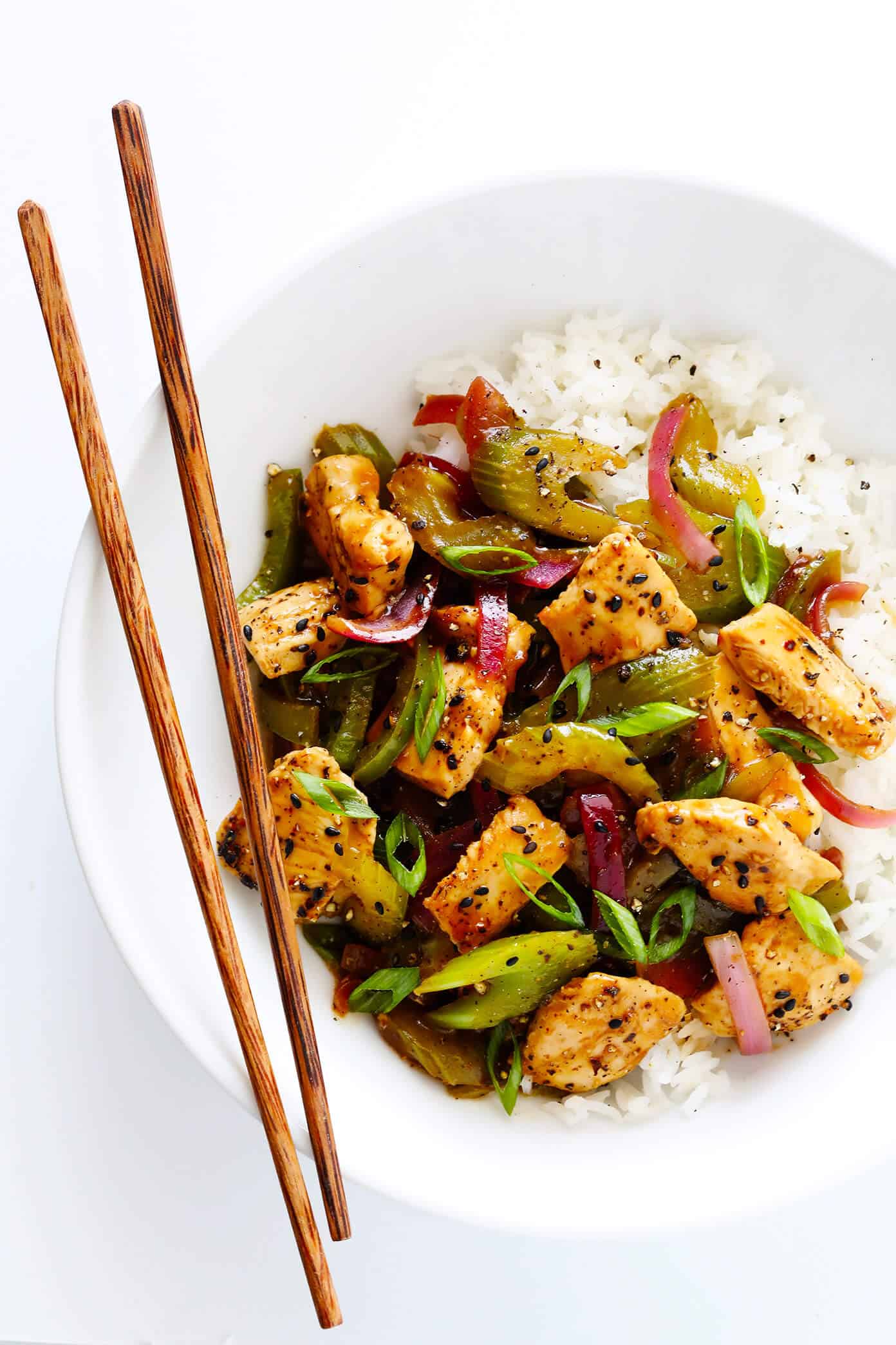 A delicious collection of chicken breast recipes from Gimme Some Oven. Black Pepper Chicken Recipe