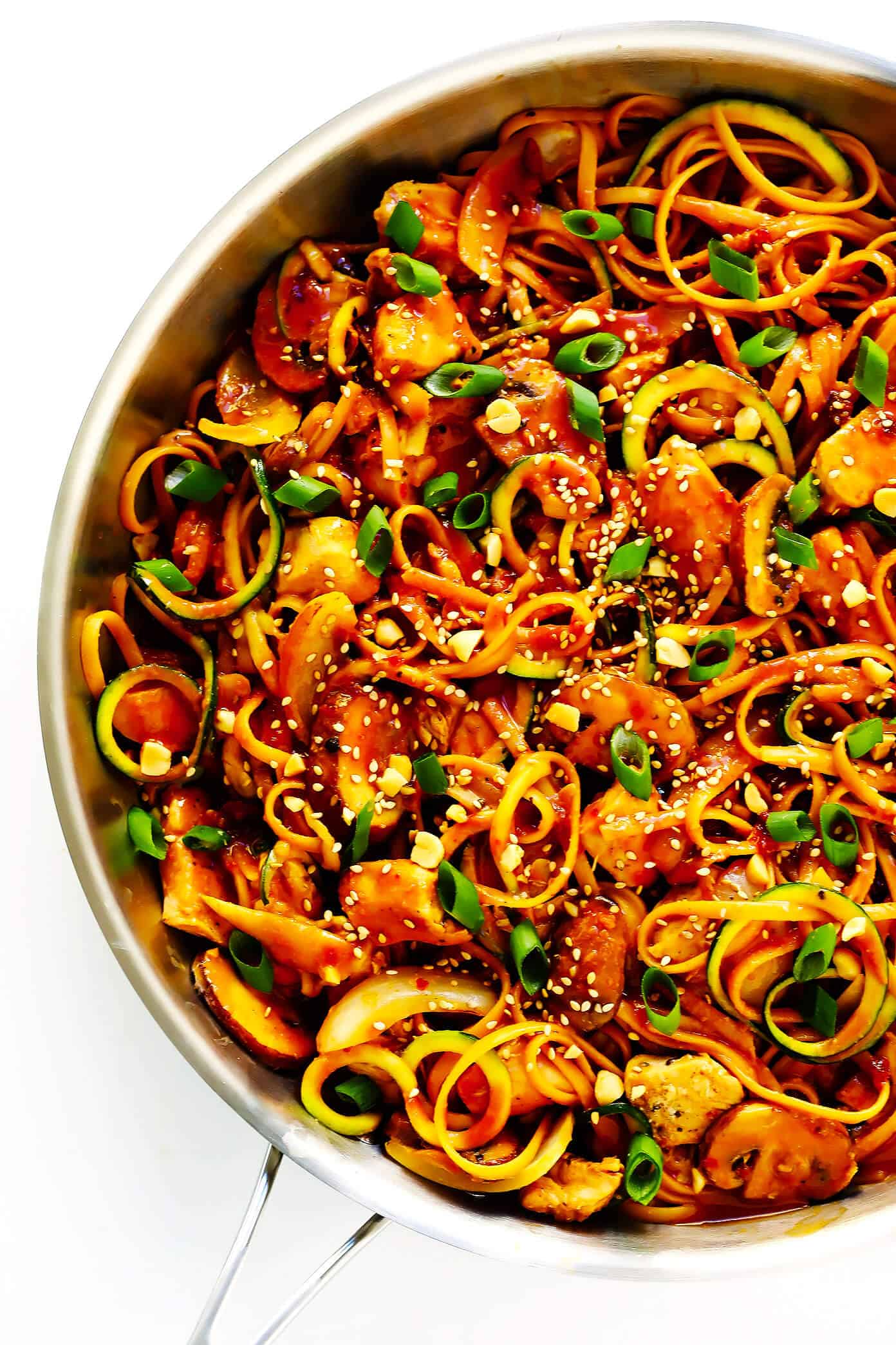 A delicious collection of chicken breast recipes from Gimme Some Oven. Kung Pao Chicken Noodle Stir-Fry Recipe