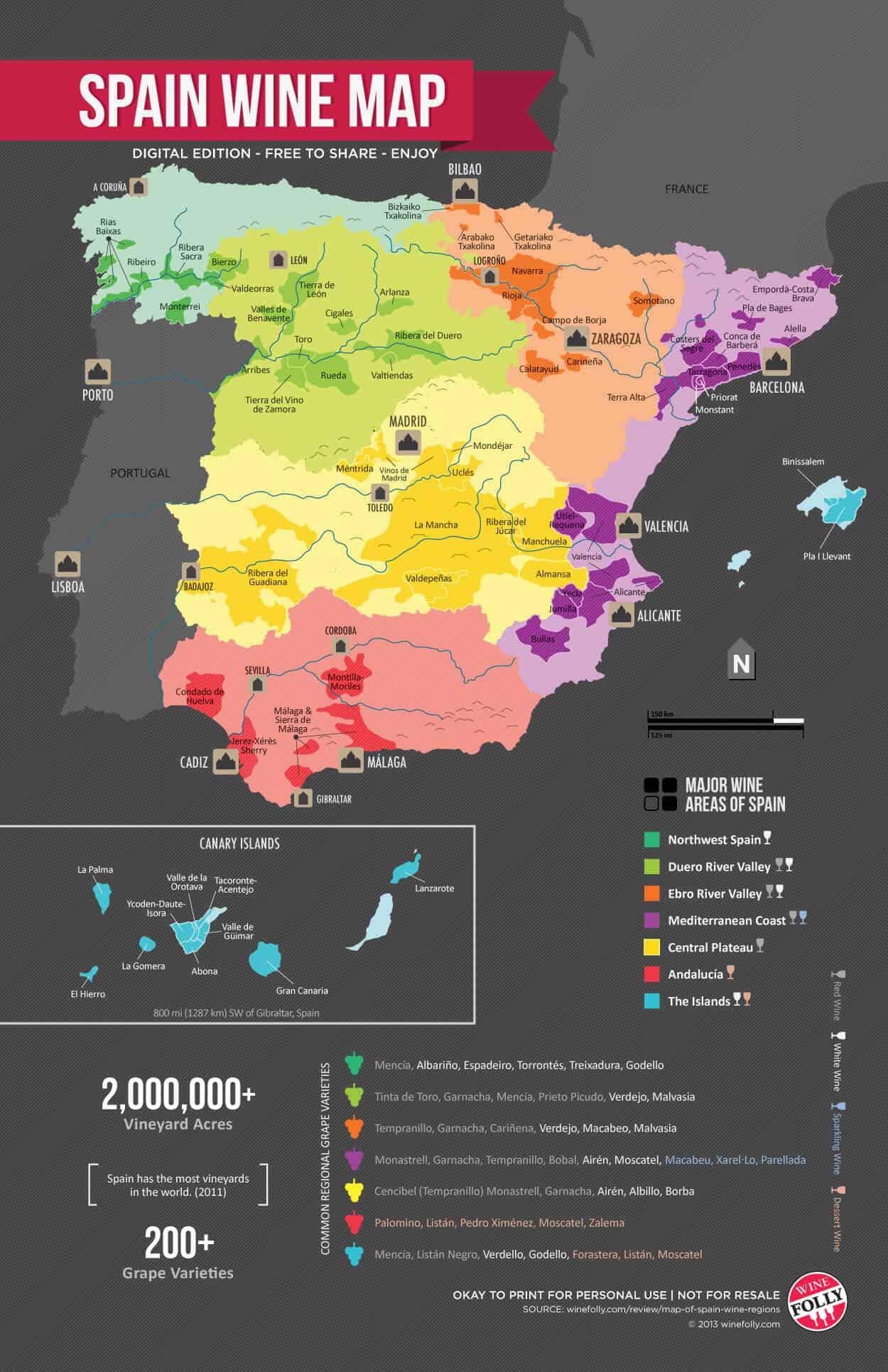 Spanish Wines 101 | Gimme Some Oven Spain Wine Map