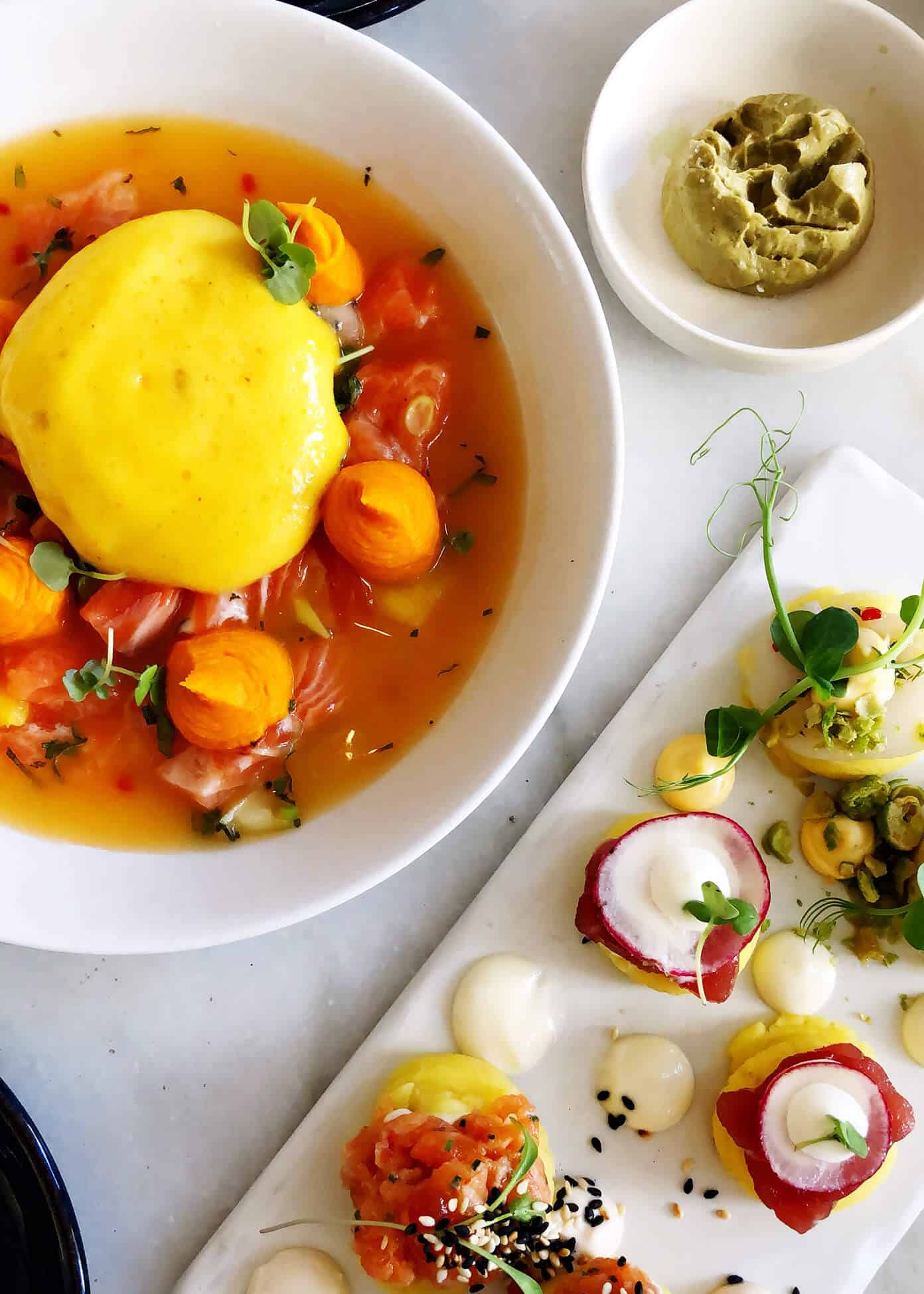 Weekend in Lisbon, Portugal -- all of our best recs on where to stay, eat and visit! | gimmesomeoven.com #travel #lisbon #portugal #traveltips A Cevicheria | Lisbon, Portugal