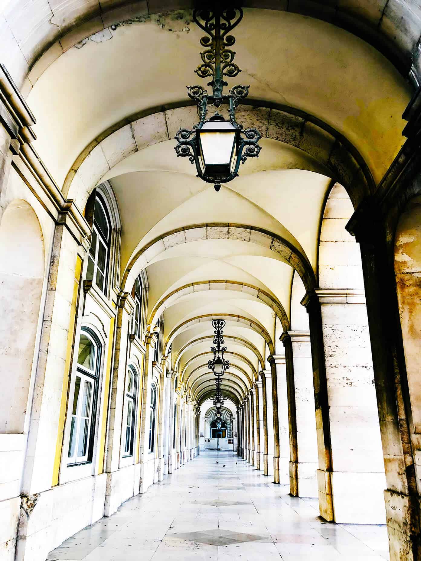Weekend in Lisbon, Portugal -- all of our best recs on where to stay, eat and visit! | gimmesomeoven.com #travel #lisbon #portugal #traveltips Beautiful arches in Lisbon