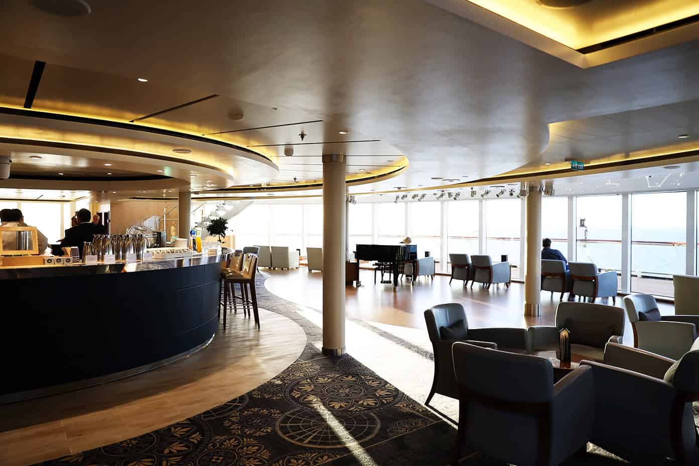 What to expect on a Viking Ocean Cruise! Lots of details about everything from the ship and staterooms, to the excursions, to the food, to our best tips and more. Plus, a recap of our visit to Stockholm, Tallin, St Petersburg, Helsinki and Berlin. | Gimme Some Oven #viking #cruise #travel #traveltips #sweden #estonia #russia #finland Explorer's Lounge | Viking Star | Viking Ocean Cruise
