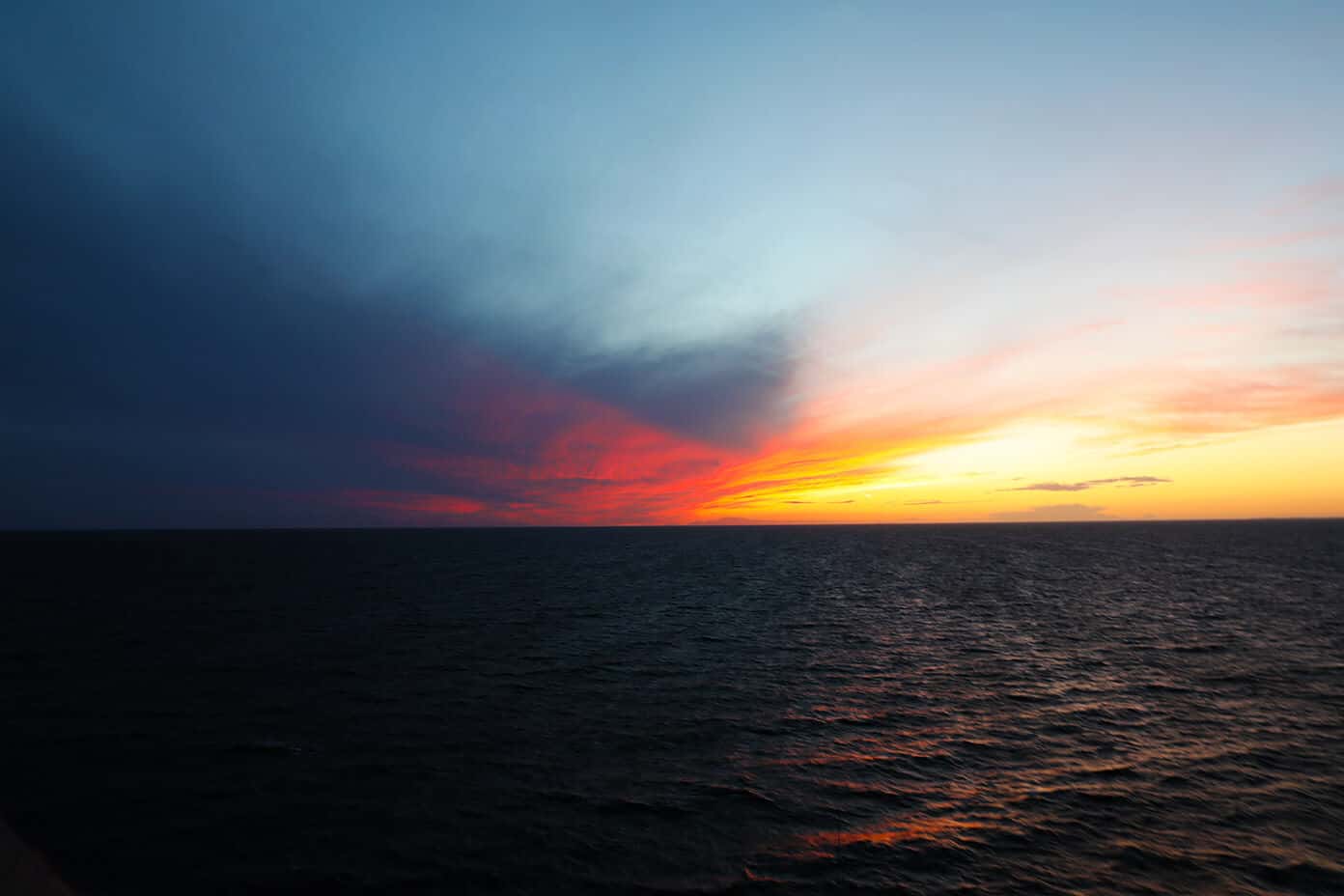 What to expect on a Viking Ocean Cruise! Lots of details about everything from the ship and staterooms, to the excursions, to the food, to our best tips and more. Plus, a recap of our visit to Stockholm, Tallin, St Petersburg, Helsinki and Berlin. | Gimme Some Oven #viking #cruise #travel #traveltips #sweden #estonia #russia #finland Viking Ocean Cruise Sunset