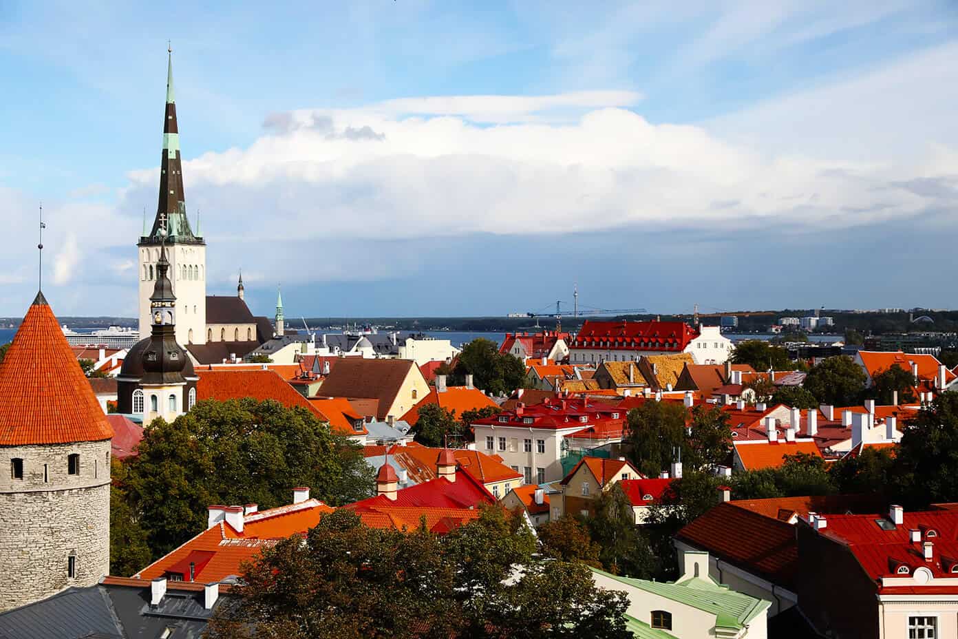 What to expect on a Viking Ocean Cruise! Lots of details about everything from the ship and staterooms, to the excursions, to the food, to our best tips and more. Plus, a recap of our visit to Stockholm, Tallin, St Petersburg, Helsinki and Berlin. | Gimme Some Oven #viking #cruise #travel #traveltips #sweden #estonia #russia #finland Tallin, Estonia Views