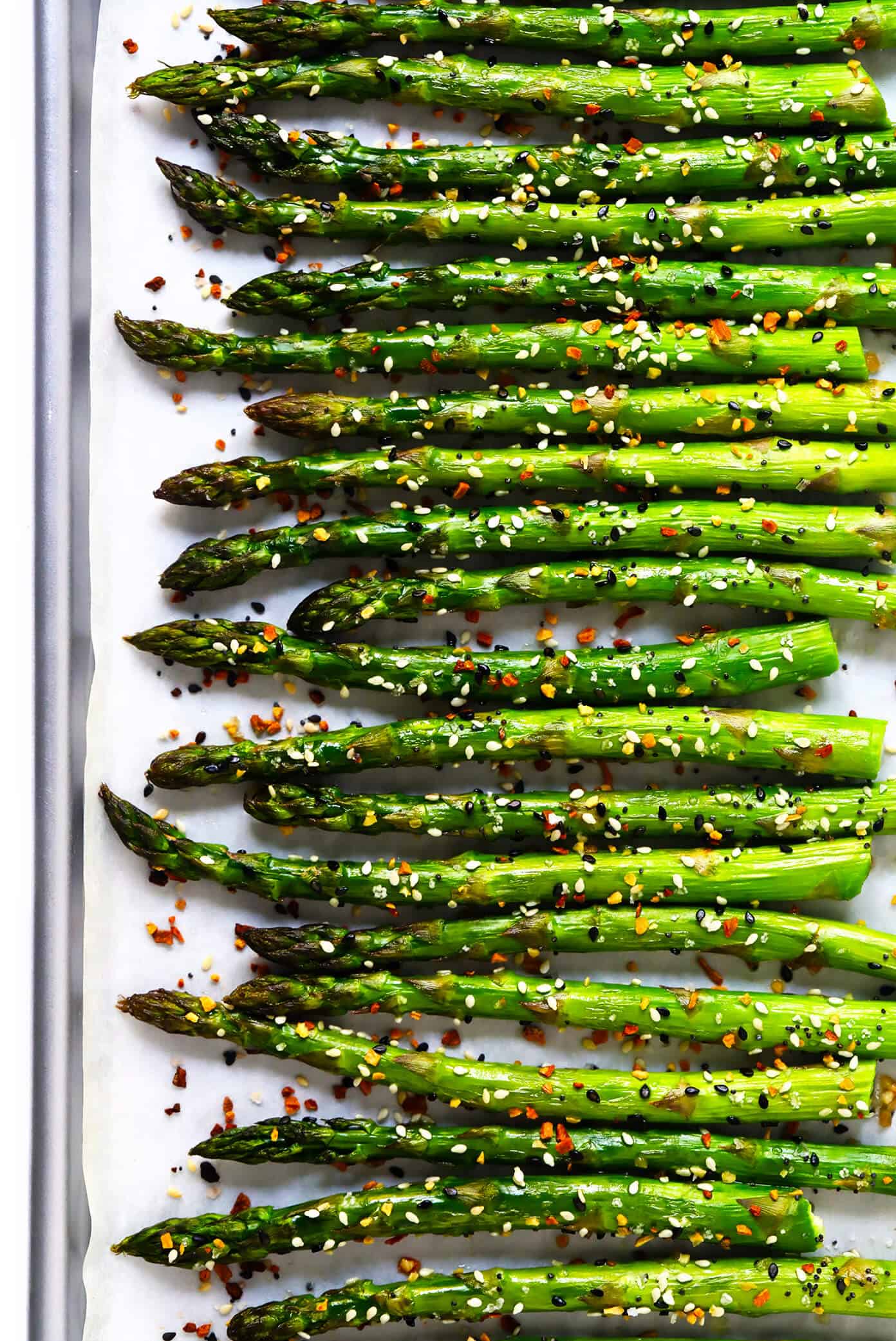 "Everything" Roasted Asparagus Recipe