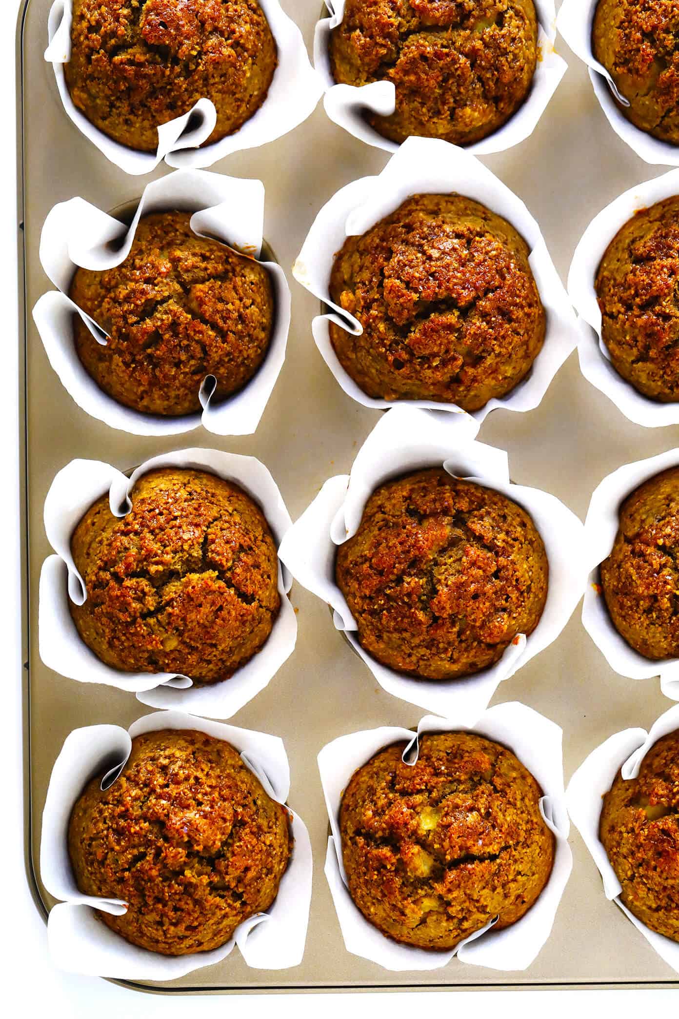 DIY Parchment Baking Liners -- these little tulip cups are perfect for cupcakes, muffins, or whatever else you feel like baking! | Gimme Some Oven #diy #baking #cupcakes #muffins #homemade #howto Healthy Banana Muffins