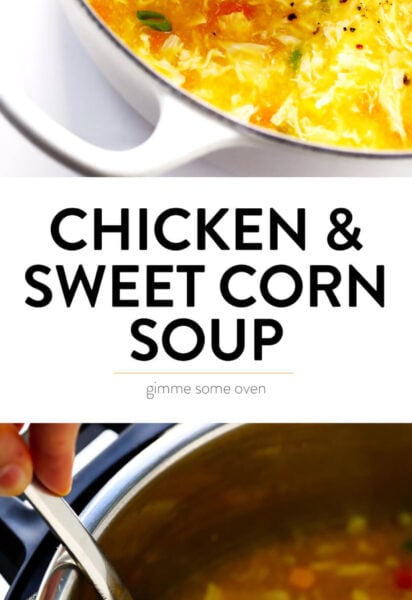 Chicken and Sweet Corn Soup | Stovetop or Instant Pot