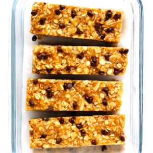 Chewy Peanut Butter Granola Bars