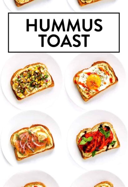 Hummus Toast Recipes